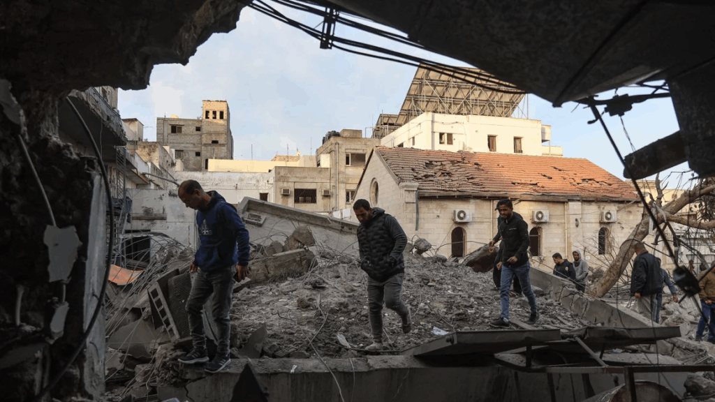 Gaza Hospital Strike Moris Gaza Hospital Strike