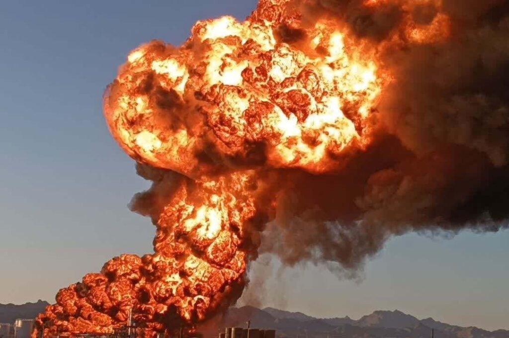 explosion iran